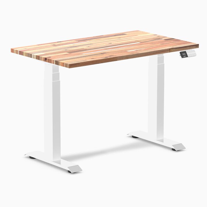 Desky Dual Mini Softwood Sit Stand Desk