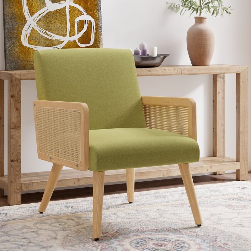 Modern Accent Chair Armchair for Living Room Bedroom Single Sofa Lounge Seating image number 3