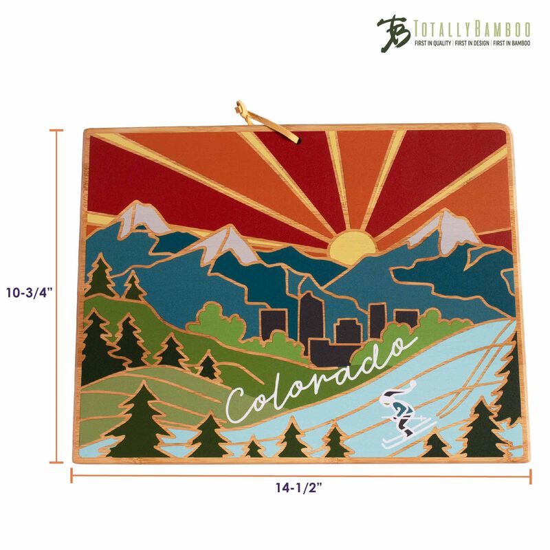 Colorado Cutting Board with Artwork by Summer Stokes