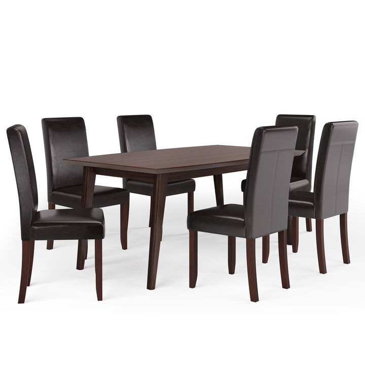 Simpli Home Acadian / Draper 7-Piece Dining Set