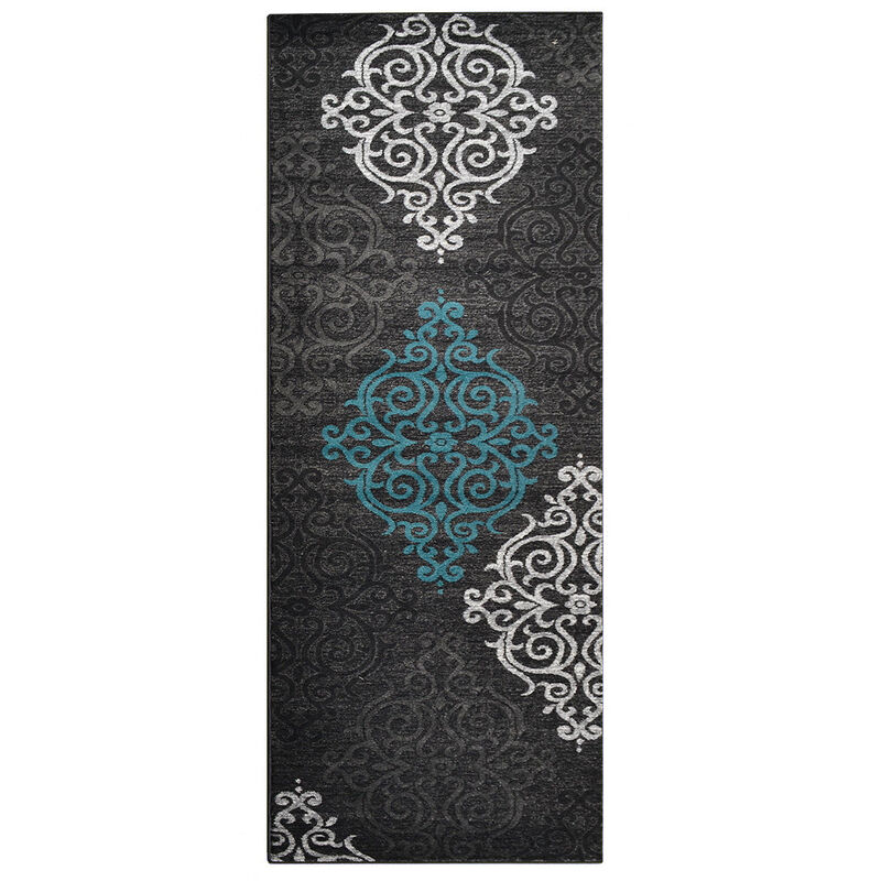 RUGSOTIC CARPETS MACHINE MADE HEATSET POLYPROPYLENE AREA RUGS  - Runner Shape, Contemporary Modern Design, Midium Pile Machine Made Area Rugs (M00039) image number 0
