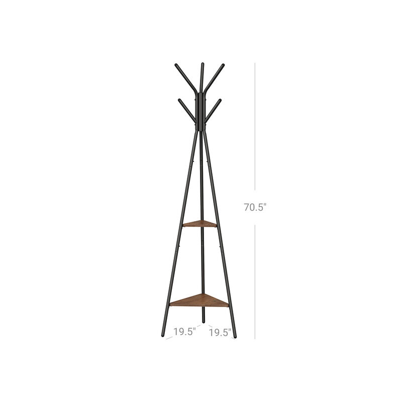 Modern Coat Rack Stand - Freestanding Coat Tree