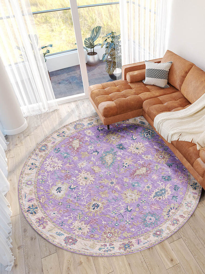 Hatay HY7 Purple 8' Rug