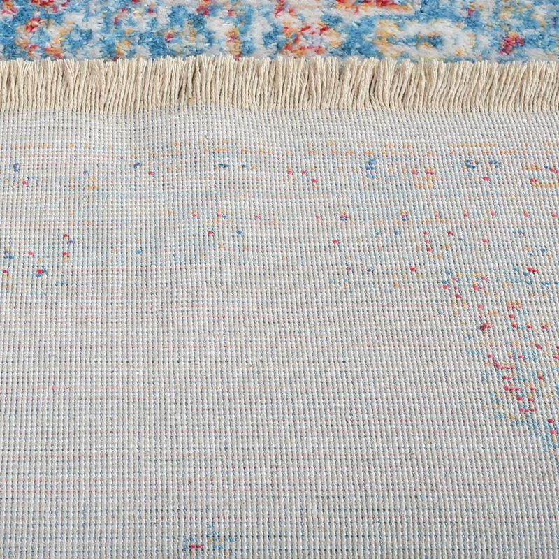 RUGSOTIC CARPETS MACHINE MADE POLYESTER AREA RUGS  - Rectangle Shape, Classic Oriental Traditional  Design, Low Pile Machine Made Area Rugs (M00068) image number 5