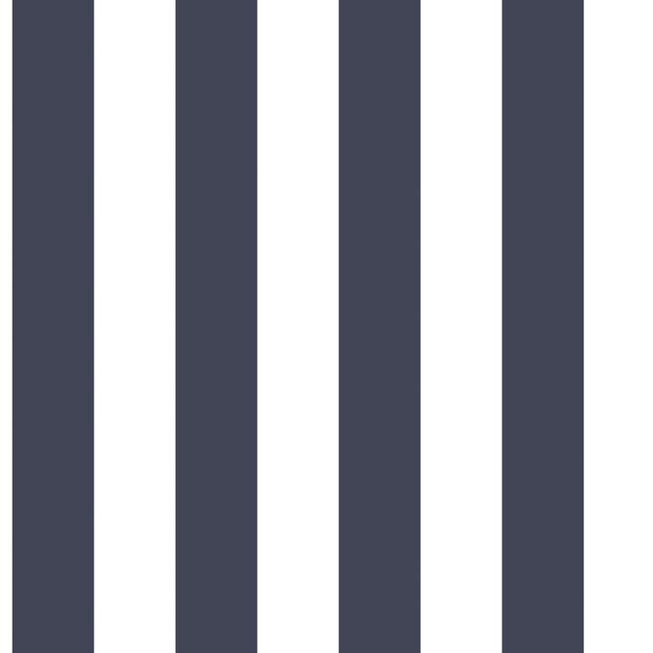 Smart Stripes 3 Awning Stripe Blue and White Wallpaper G67523