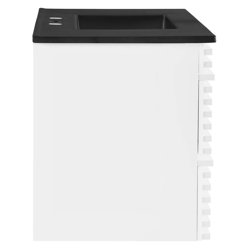 Render 36" Wall-Mount Bathroom Vanity image number 3