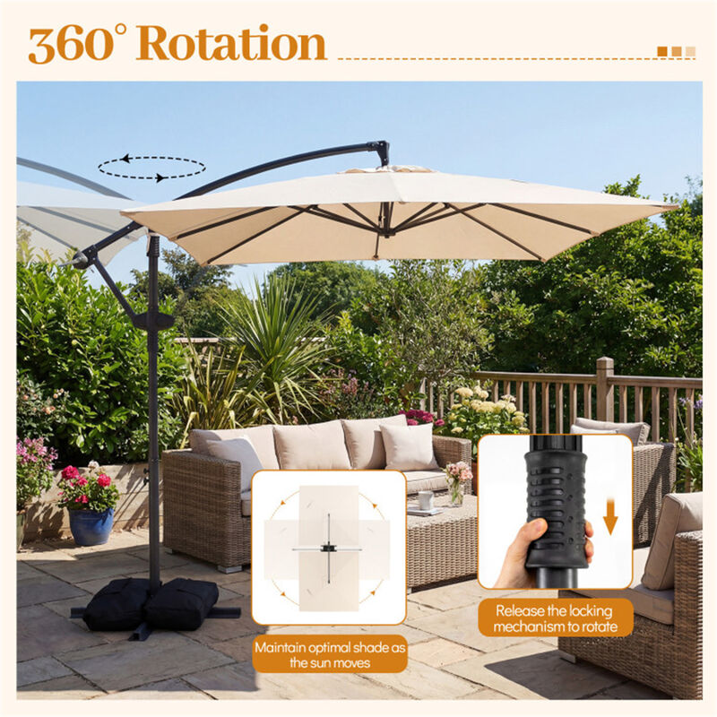 back yard creations offset patio umbrella Amazon.com: Garden Winds Heavy Duty Reinforced RipLock 500 Replacement  Canopy Top Cover Compatible with Backyard Creation 10' x 13' Offset Umbrella  Model UMB-952370