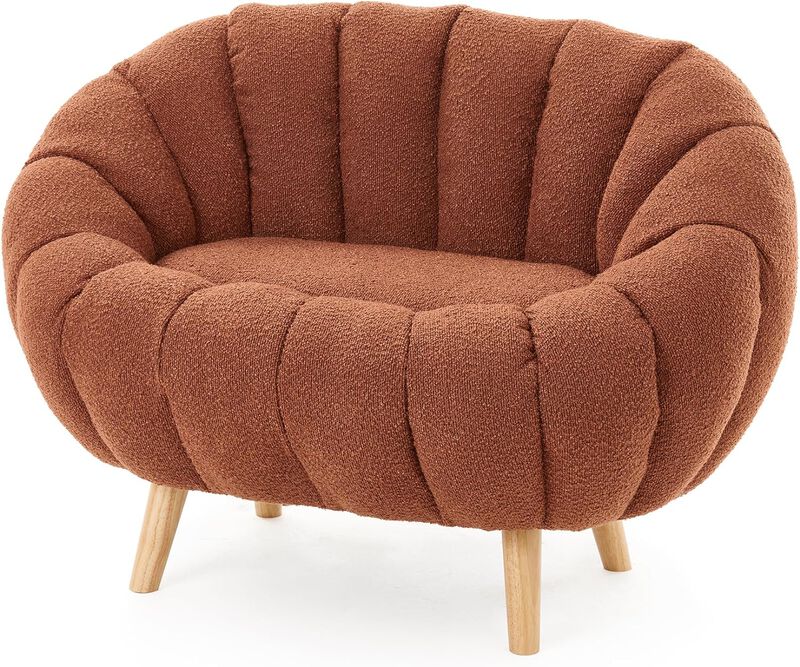 Pumpkin Sofa by Dorm Haul