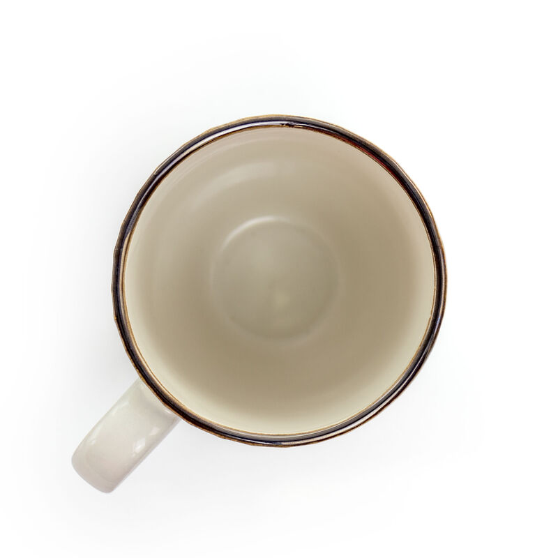 Elama Honey Ivory 16 Piece Stoneware Dinnerware Set in Ivory