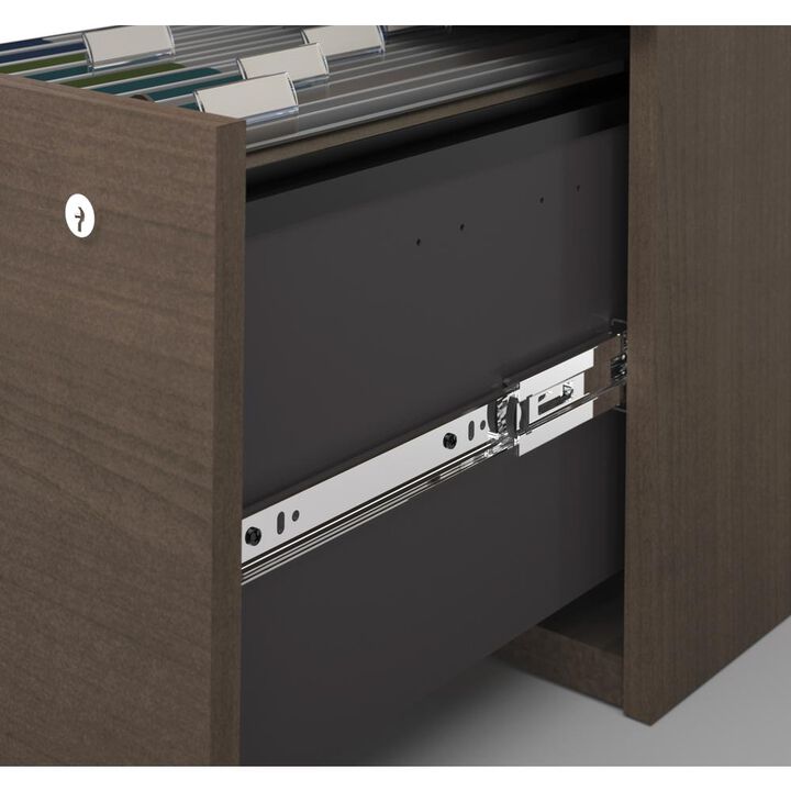 Bestar U-Shaped Desk in Antigua