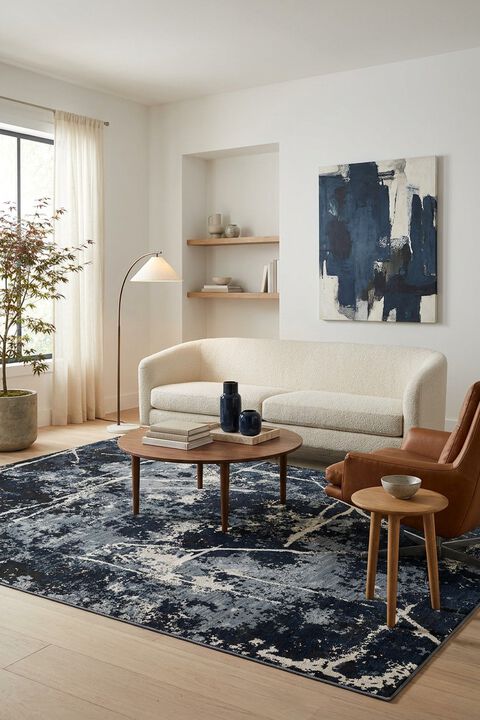 Caravan 7150B Blue 3'3" x 5' Rug