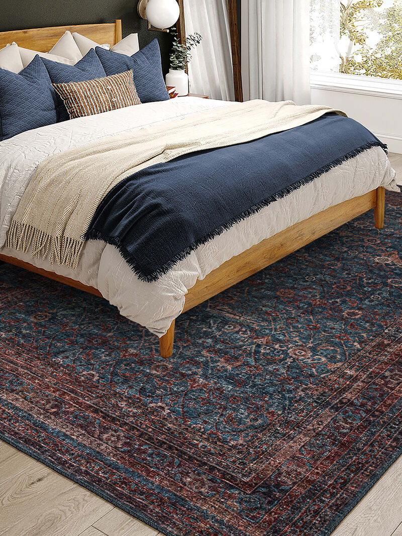 Jericho JC7 Navy 9' x 12' Rug
