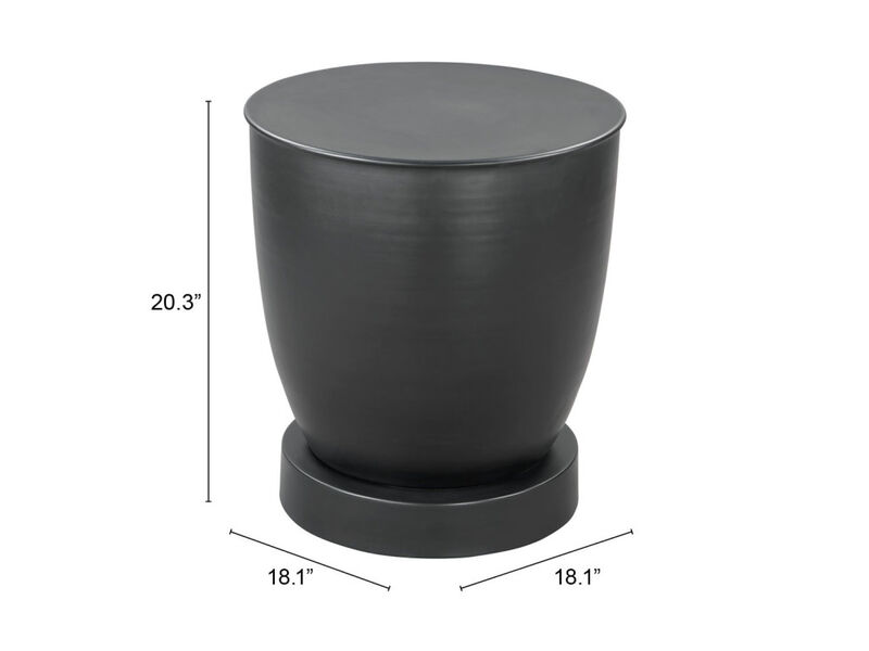 Zuo Baku Side Table Black