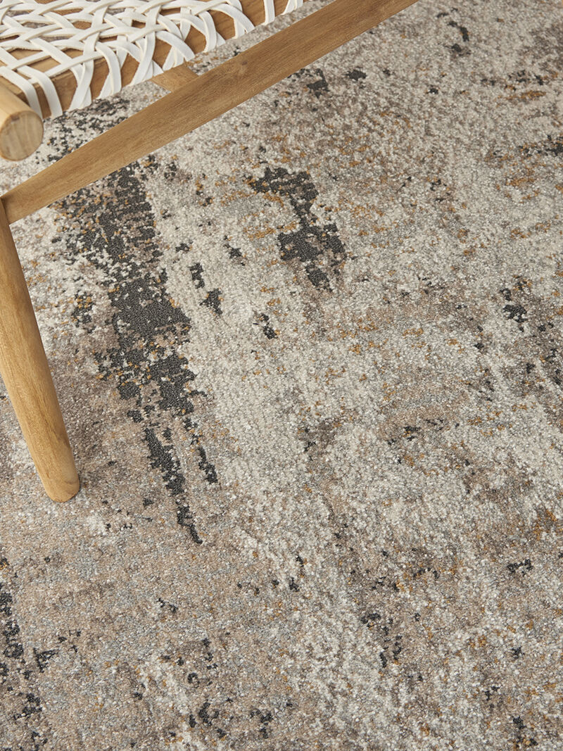 Tangra TNR05 Cream/Gray 4' x 6' Rug