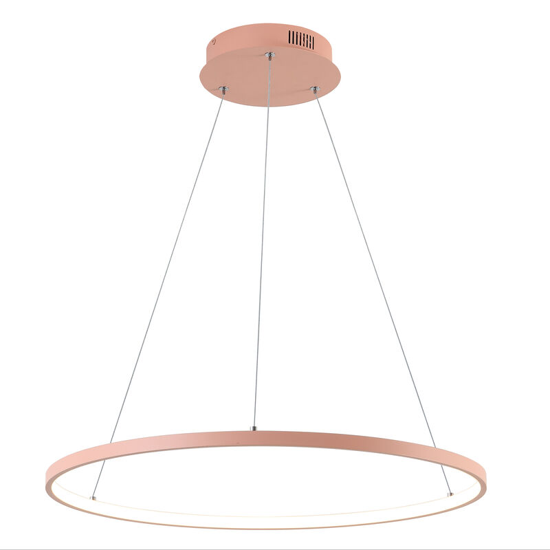 Brice Modern Contemporary Metal Round Dimmable Integrated LED Pendant