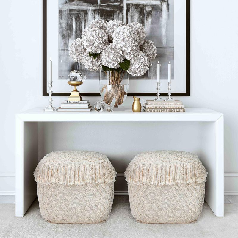 Tov Furniture Inca Pouf image number 1