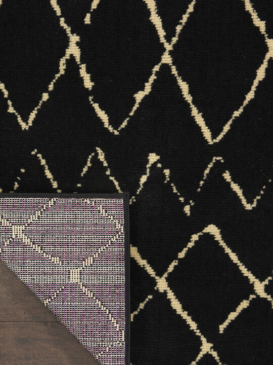 Grafix GRF04 Black 2' x 4' Rug