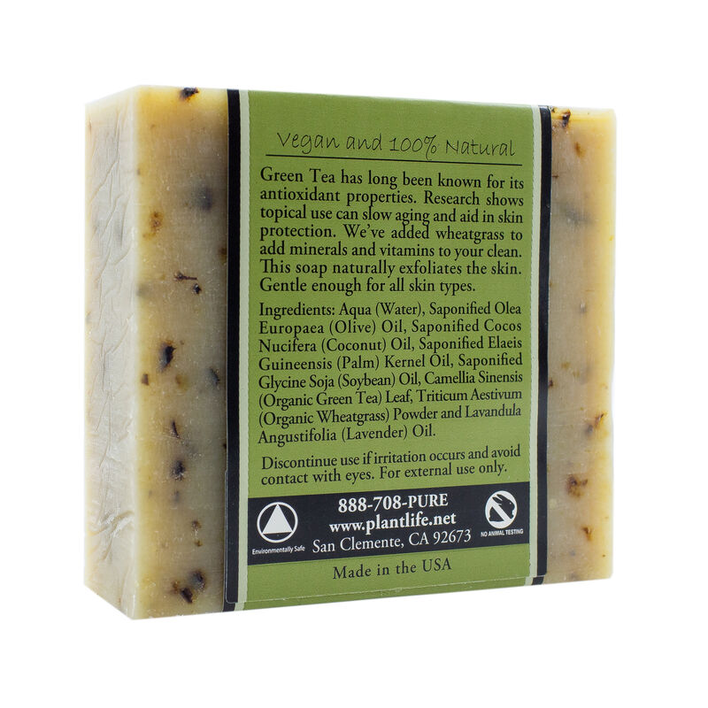Plantlife Bar Soap - Green Tea image number 2