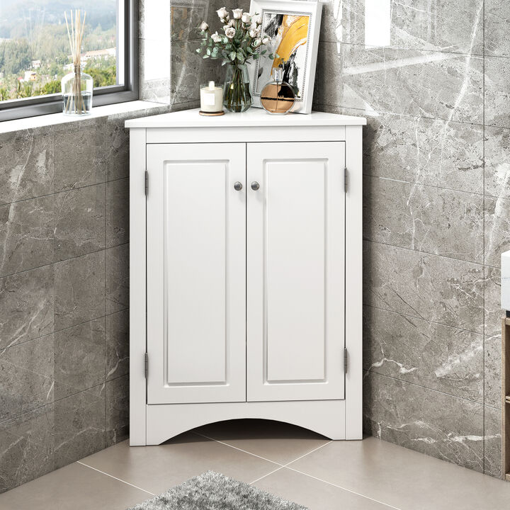 Folreb Triangle Bathroom Storage Cabinet