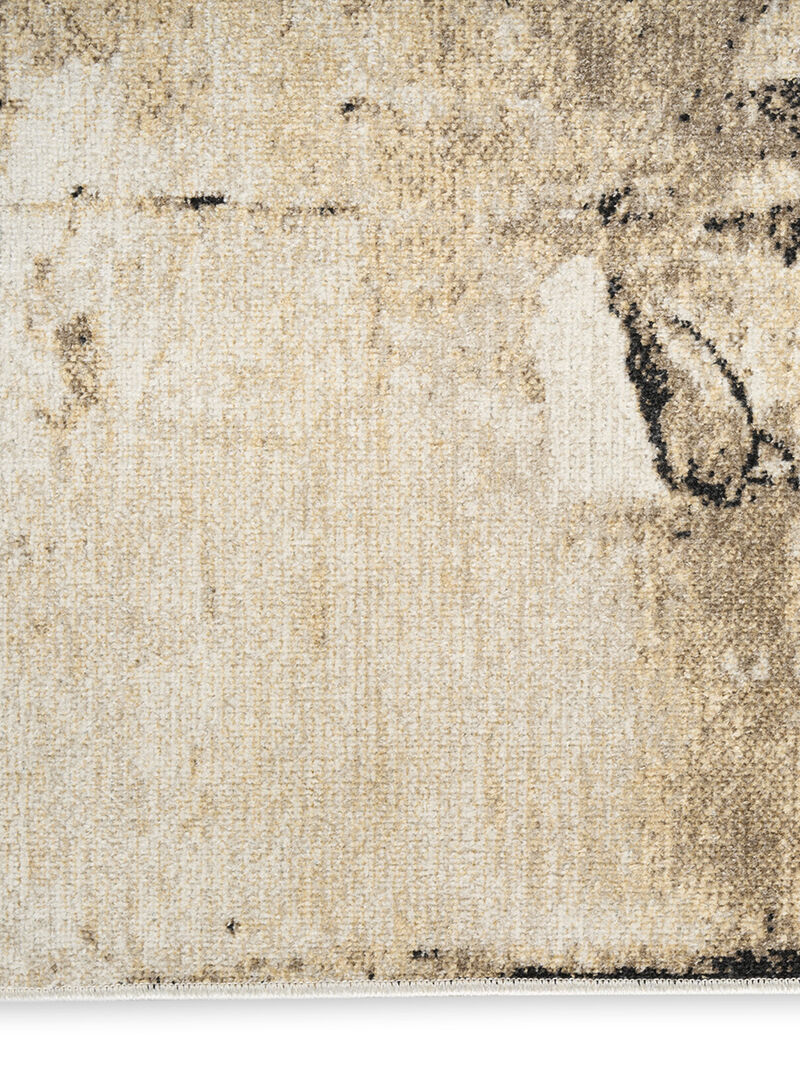 Washable Decor WSD09 Mocha 5'3" x 7' Rug