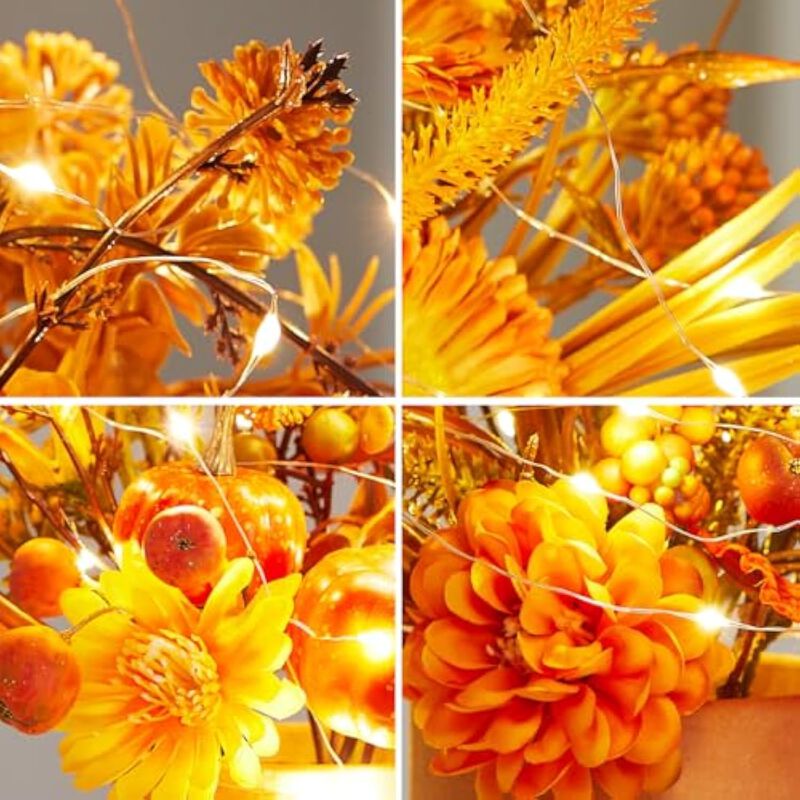 2 Pack Artificial Outdoor Plants Wedding Centerpiece Decor image number 3