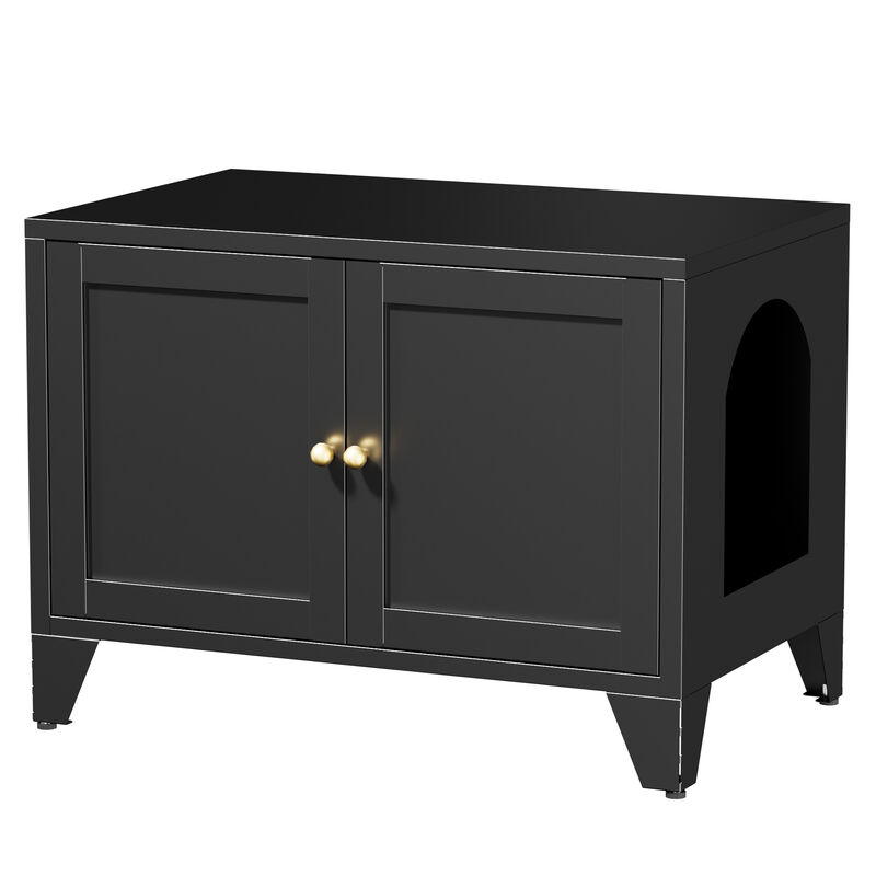 Dwusuk Metal Cat Litter Box Enclosure image number 0