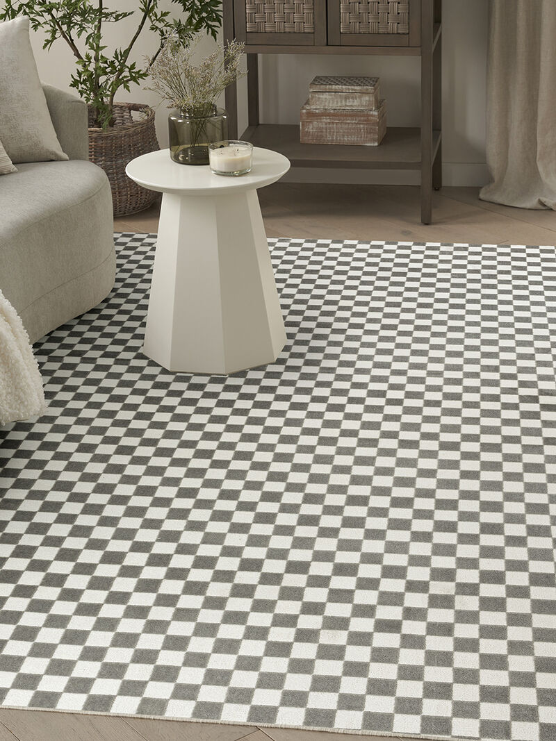 Serenity Home SRH09 Ivory/Gray 9' x 12' Rug