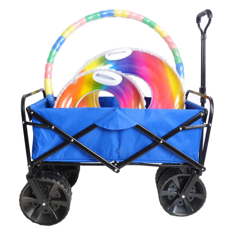 Folding Wagon Garden Shopping Beach Cart