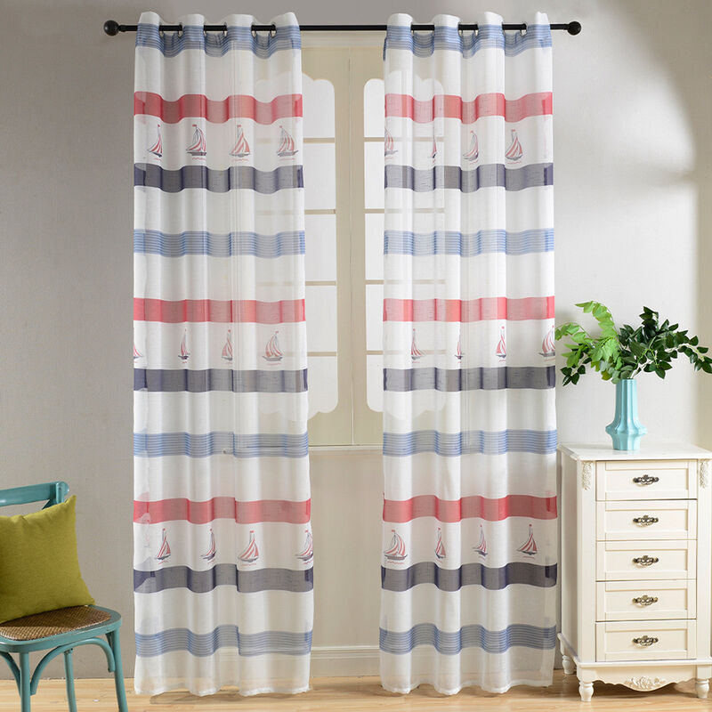Dolce Mela Sheer Curtains Panel