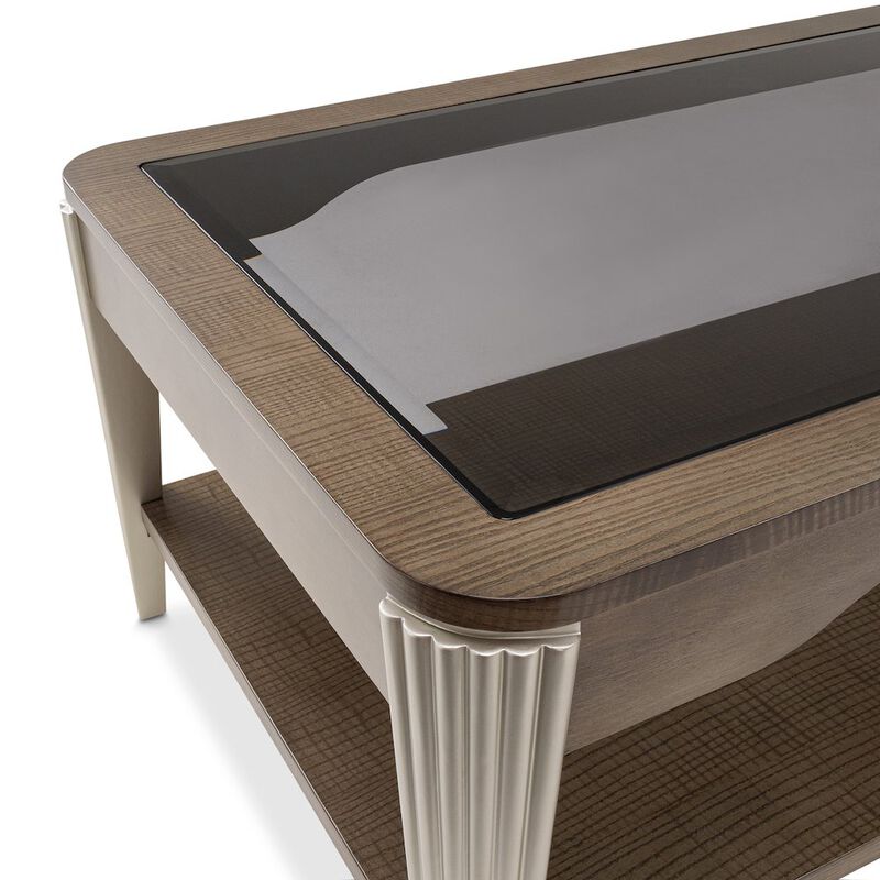 Michael Amini Roxbury Park Cocktail Table - Slate
