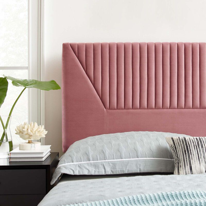 Modway - Patience Channel Tufted Performance Velvet King/California King Headboard image number 1