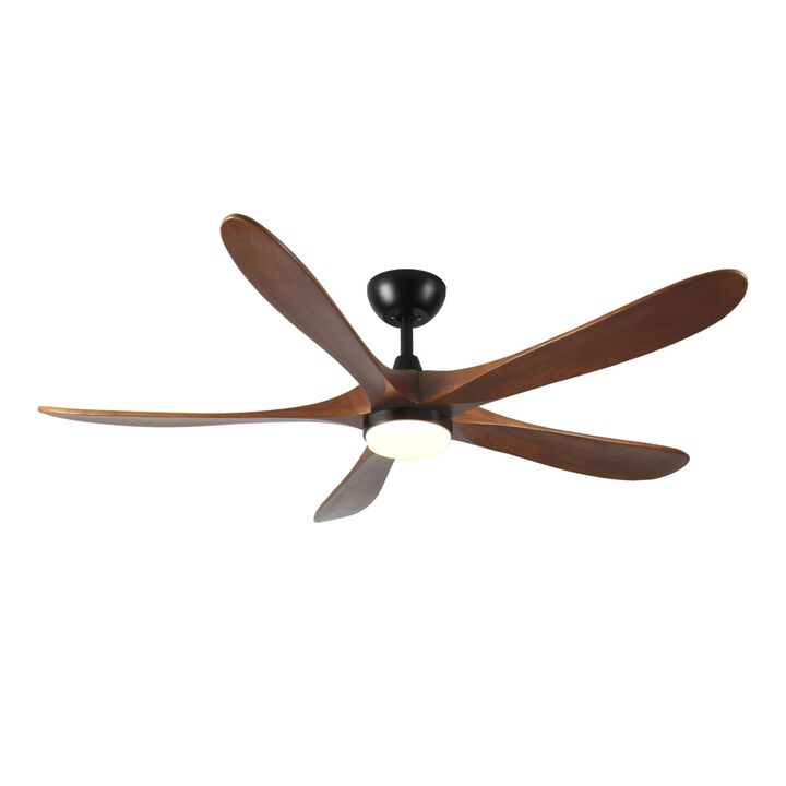 ELEMENT ACE Contemporary 52-Inch Ceiling Fan with LED Light Kit and Remote Control for Year-Round Comfort