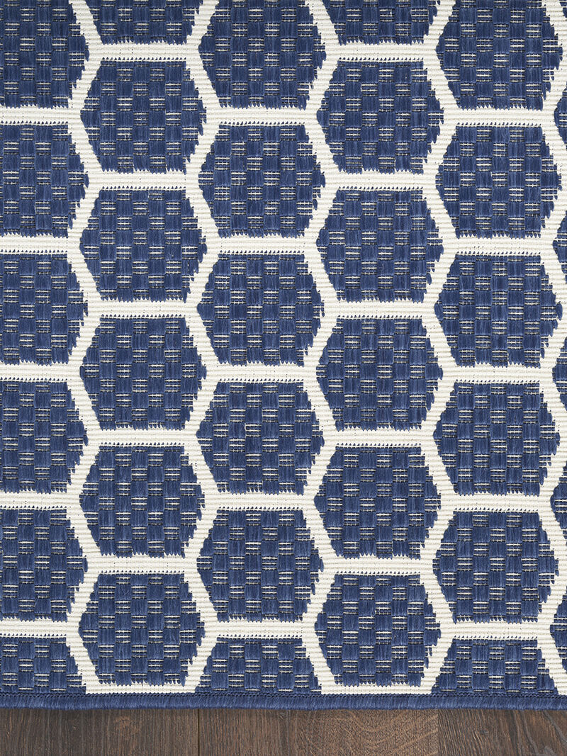 Twist Reversible TWS01 Navy 2' x 6' Rug