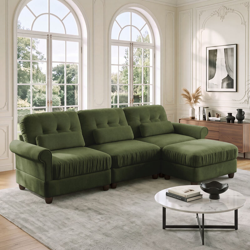 Katjem L‑Shape Modular Sectional Sofa image number 1
