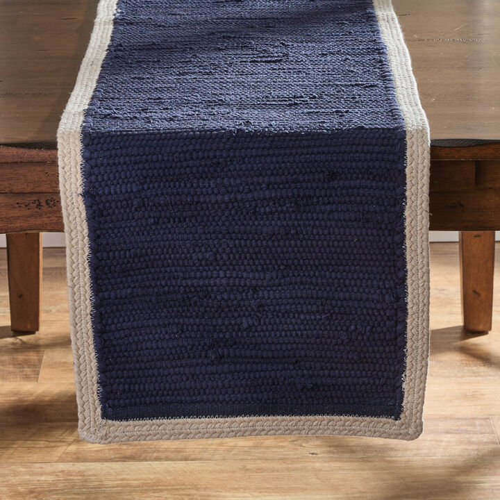 Split P Navy Dune Table Runner 15" X 72"