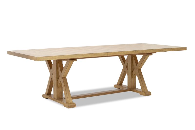 82" Trestle Dining Table