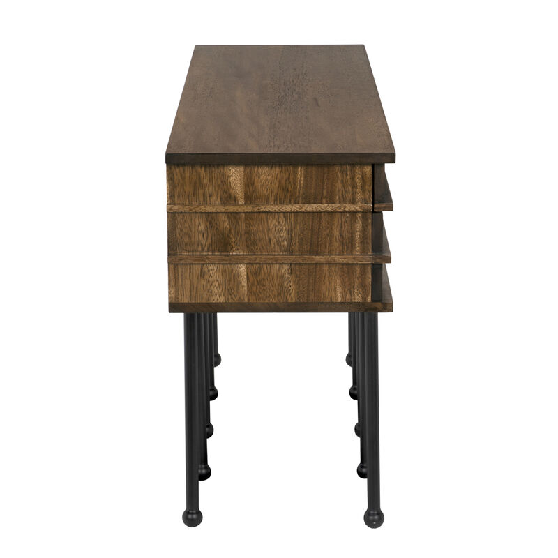 Oliver Console, Dark Walnut