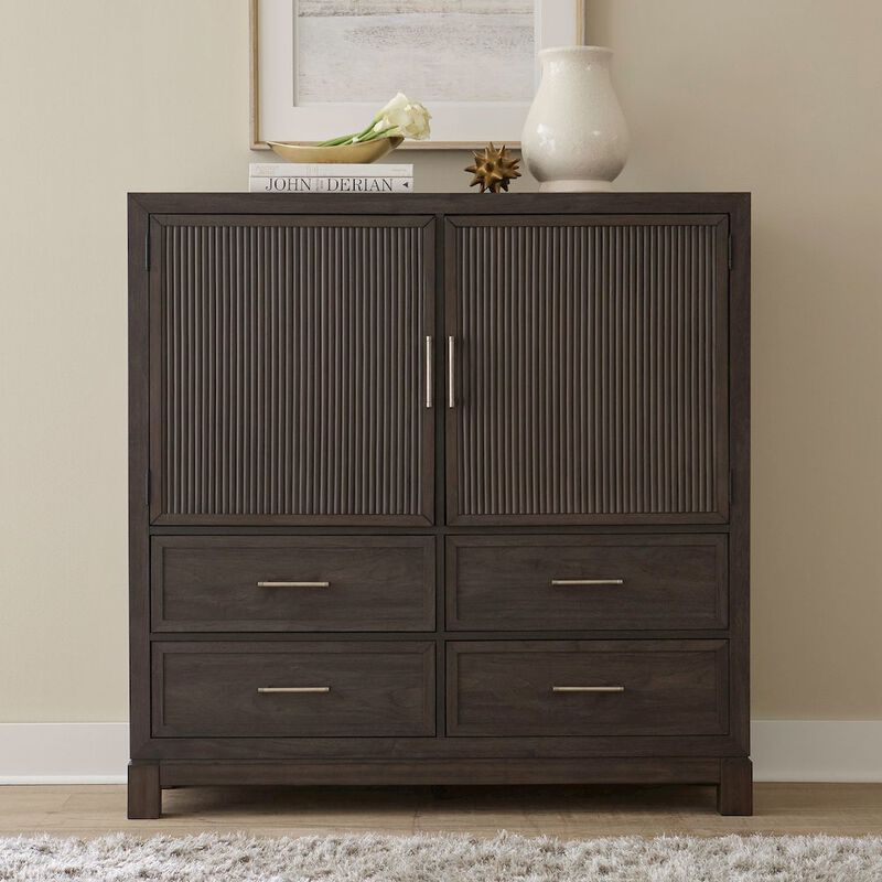 Liberty Furniture Modern Edge Dressing Chest for Bedroom - Caffe image number 8