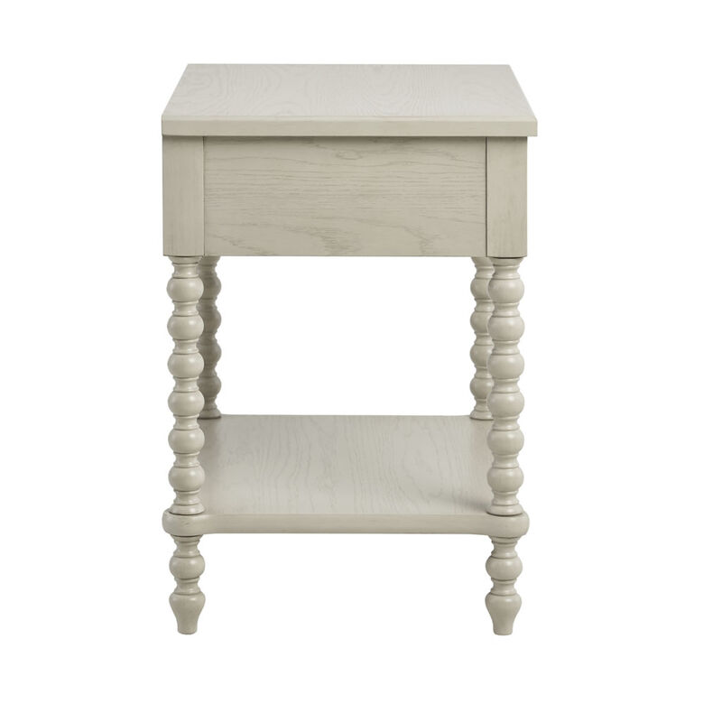 Gracie Mills Hebert Farmhouse Style Nightstand