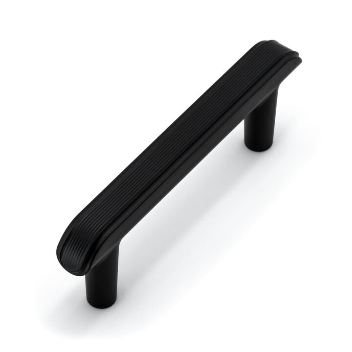 Hestia Hardware 10 Pack 3 Inch Modern Embossed Luxury Cabinet Handles