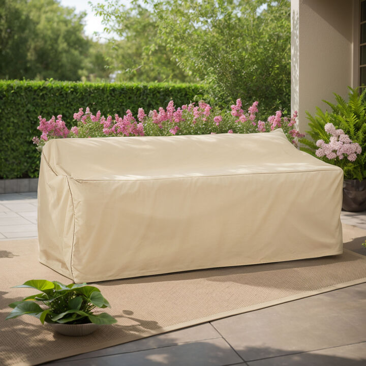 Christopher Knight Home Minerva Outdoor Rectangle Weather Resistant 3-seater Sofa Cover