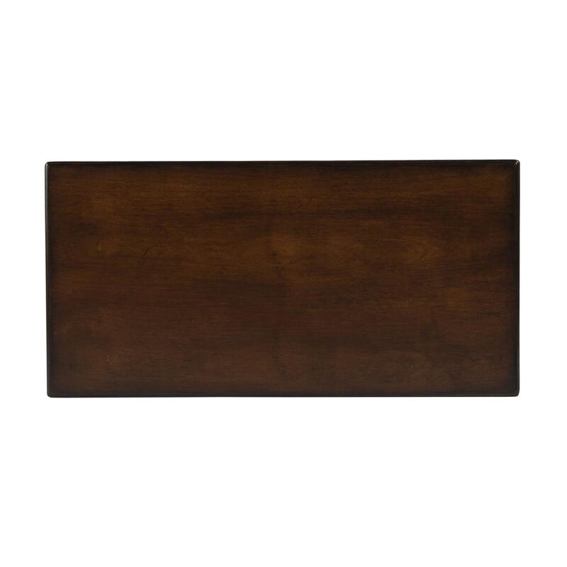 Butler Specialty Marcus Side Table with Storage, Medium Brown