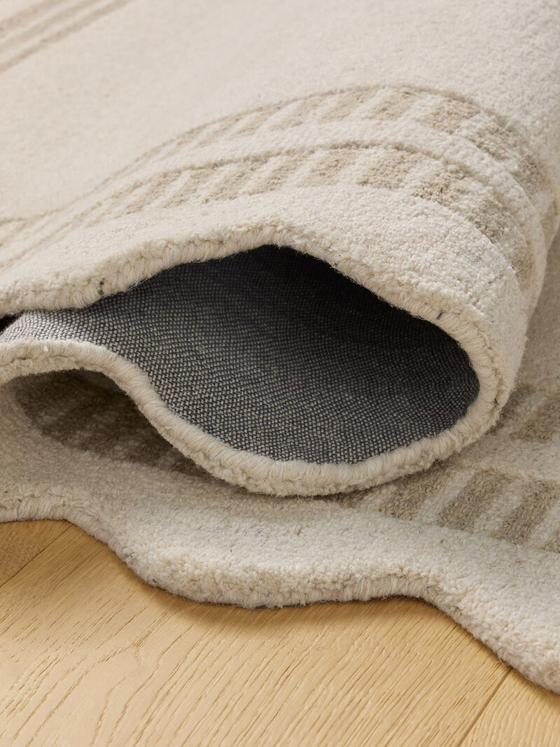 Scottie SCO01 Ivory/Grey 5' x 7'6" Rug by Chris Loves Julia x Loloi image number 4