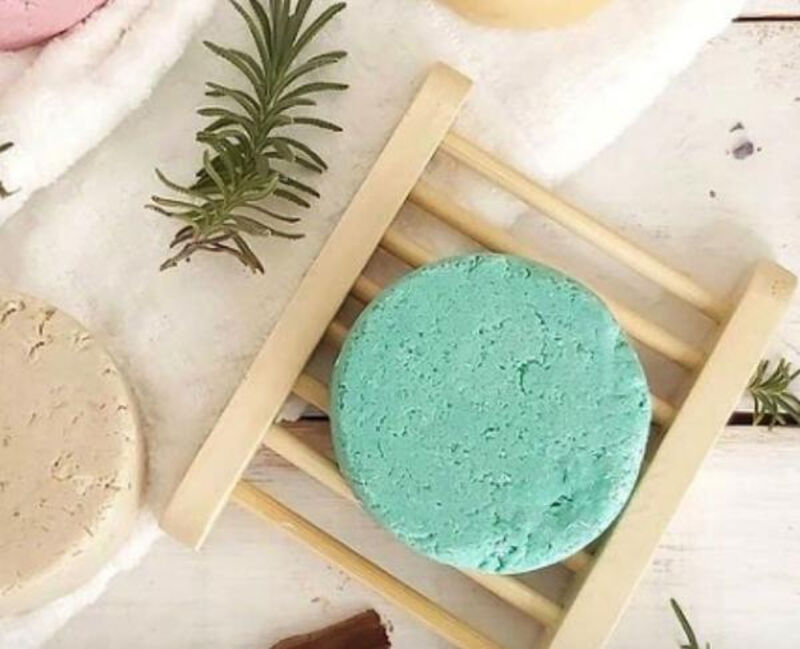 2-Pack Natural Bamboo Soap Bar Dish image number 3