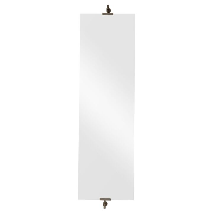 60" Bronze Full-Length Polished Edges Unframed Rectangular Wall Mirror