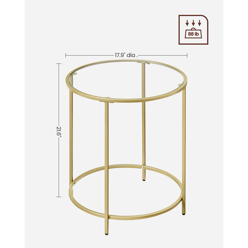 Round Side Table - Elegant and Versatile Furniture for Any Space