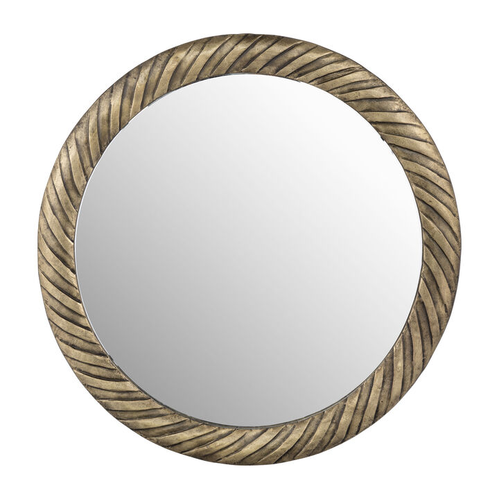Metal Hurricane Pttrn Mirror