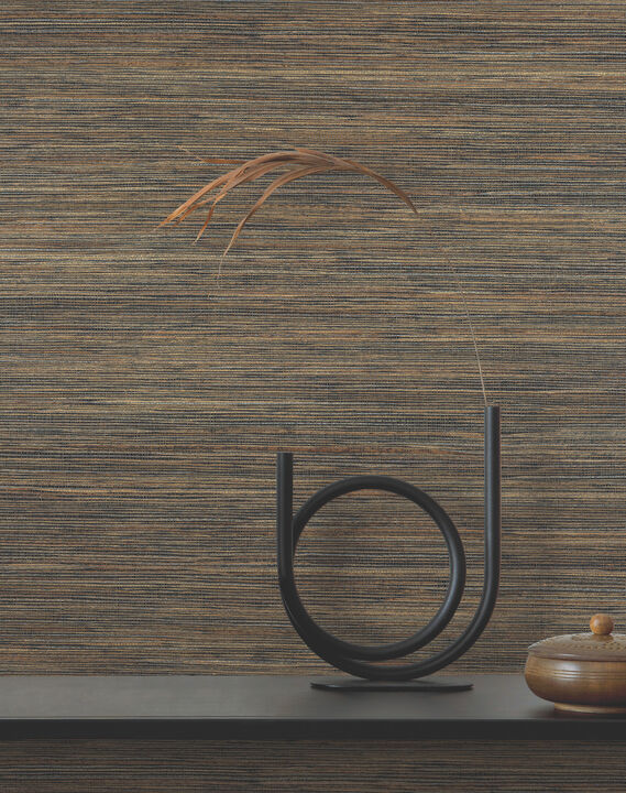 Misty Hemp Multi Wallpaper