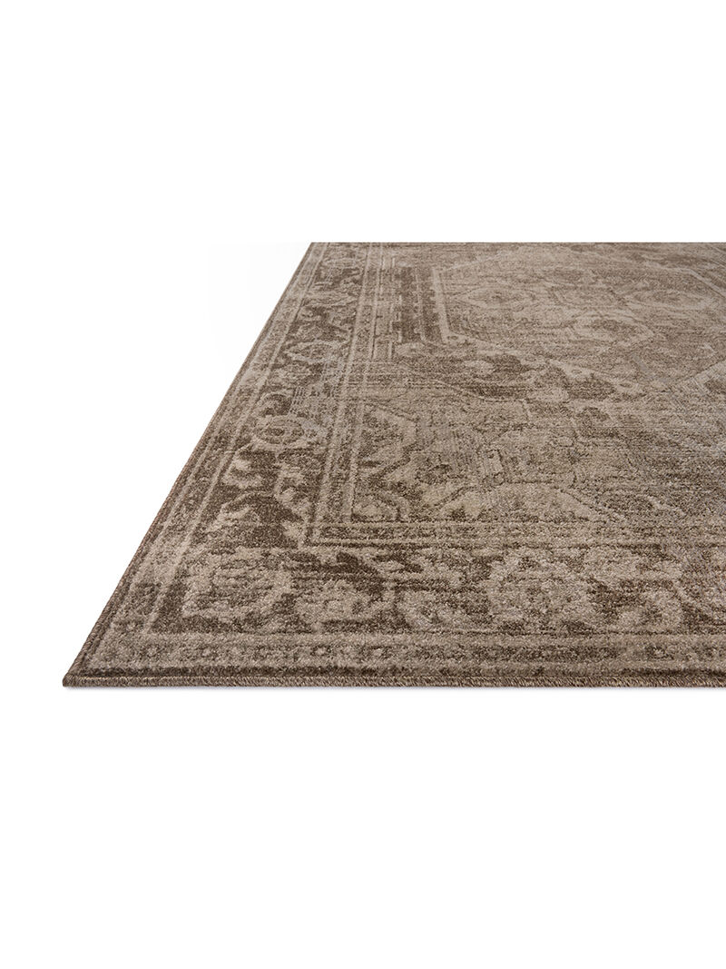 Mona Cocoa/Stone 3'7" x 5'7" Accent Rug by Magnolia Home by Joanna Gaines x Loloi