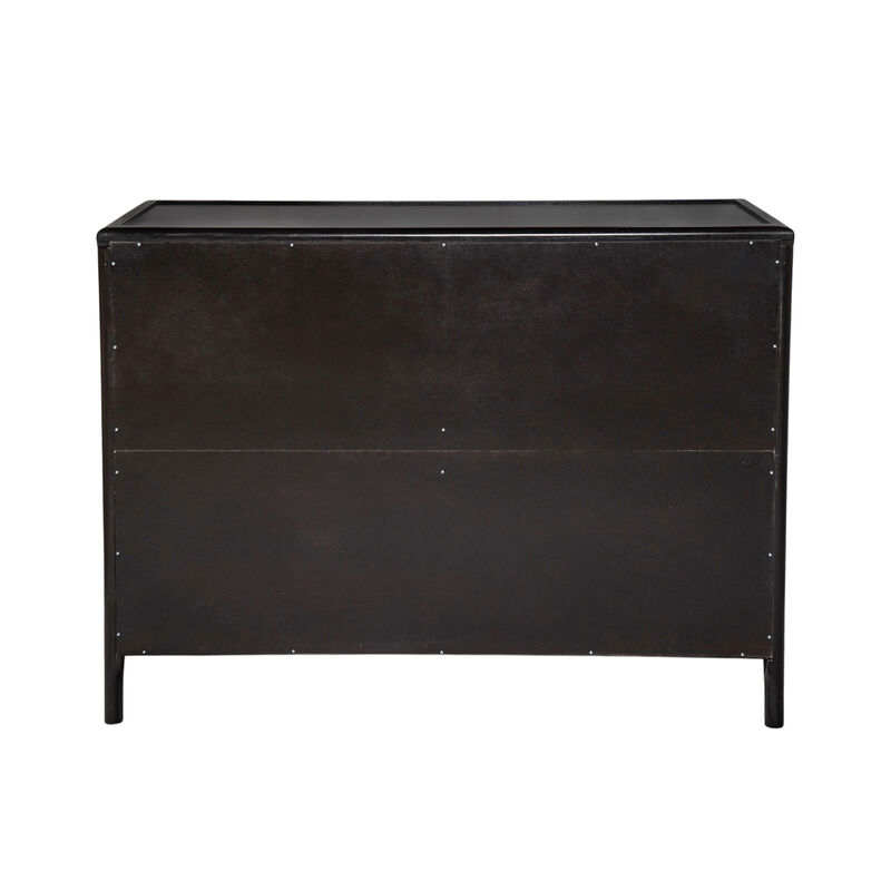 Christopher Knight Home Chasca 48" Vintage Acacia Wood Storage Cabinet with 6 Drawers image number 6